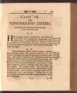 Capvt VII. De Haemorrhagia cerebri