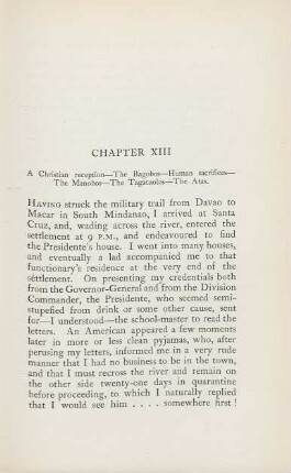 Chapter XIII. A Christian reception. - ...
