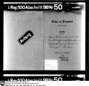 Luquidation der aus der Landeskasse erfolgten baaren Geldzahlungen zwecks der Kriegskosten