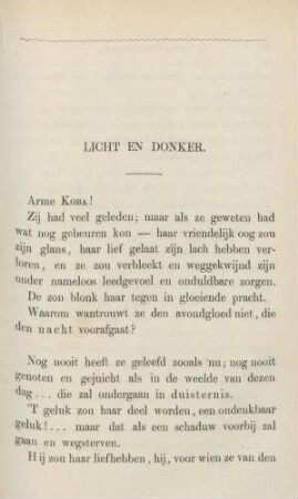 Licht en donker