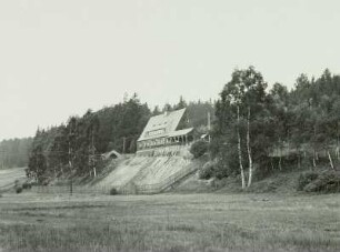 Raschau, Marmorstolln, Huthaus