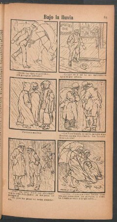 Bajo la lluvia - [Cómic]