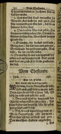 Vom Ehestande.