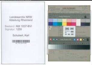 Entnazifizierung Karl Schubert , geb. 05.06.1902 (Justizinspektor)