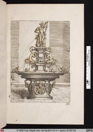 [Brunnen mit einem Bogenschützen. Band V.]