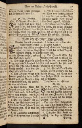 17-35, II. Von der Geburt Jesu Christi