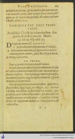 Dominica XXV. Post Trinitatis