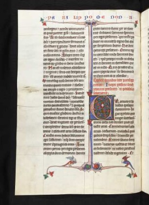Prologus in Prv (Schluss fehlt)
