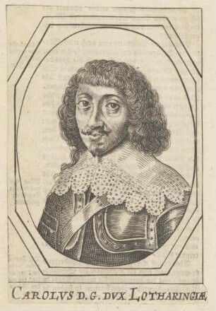 Bildnis von Carolvs IV., Herzog von Lothringen