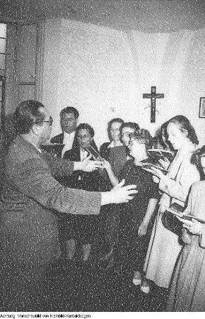 Kirchenchor der Christlich Demokratischen Union (CDU)?, August 1953