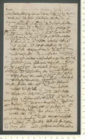 Brief von Adelbert von Chamisso an Antonie von Chamisso