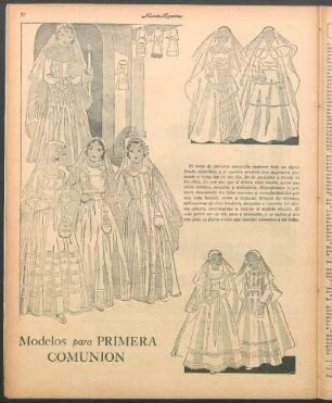 Modelos para primera comunión [Dibujos]