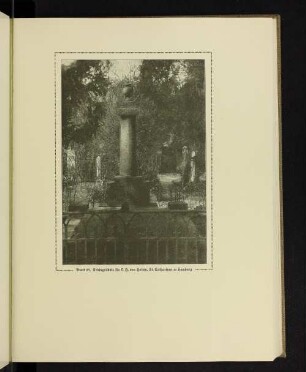 Erbbegräbnis für L. H. Holten, St. Catharinen zu Hamburg