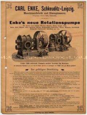 Enke`s neue Rotationspumpe