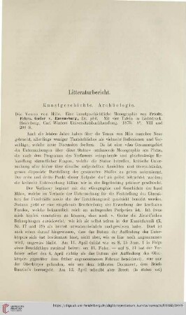 Litteraturbericht