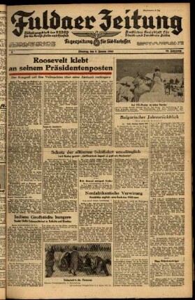 Ausgabe vom Dienstag, den 05. Januar 1943.