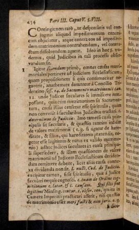 434-440, Contingit non raro, ut desponsatis vel conjugatis ...