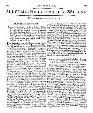 Karl Vossens, eines curiösen Eyländers, kleine Reisen und Herumschweifungen. Leipzig: Weygand 1795