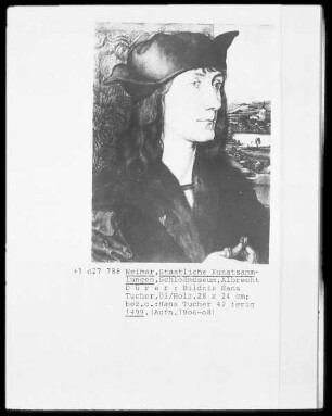 Ehebildnisse Hans und Felicitas Tucher — Porträt des Hans Tucher