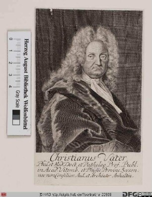 Bildnis Christian Vater