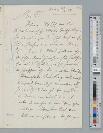 Brief an Fritz Simrock