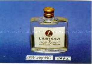Flasche mit "Larissa 7 Kölnisch Wasser"