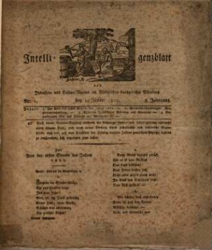 Intelligenzblatt des Industrie- und Culturvereins im Königlichen Landgerichte Nürnberg. 3. 1822