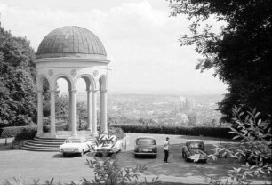Wiesbaden: Aussichtspunkt mit Tempel Neroberg