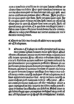 Quod in solo deo bonu[m] est: alibi vero nequa[...] ad Esculapium