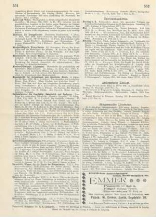 Antiquarische Kataloge