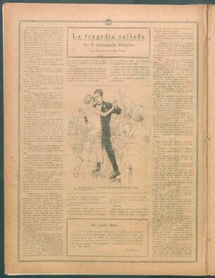La tragedia callada : (Ilustraciones de Pedro Rojas)