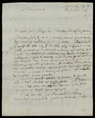 Brief von Gottfried Wilhelm Leibniz an Christoph Enoch Buchta