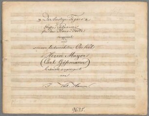 Der lustige Figaro; C; arrangiert; pf - BSB Mus.Schott.Ha 10182-2