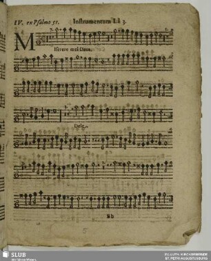 IV. Miserere