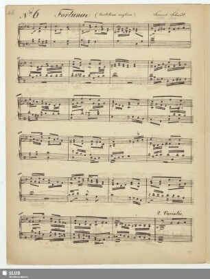 Scheidt, Samuel : Fortunae (Cantilena anglica) [SSWV 134]