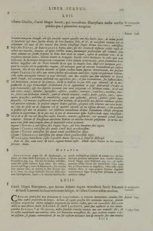 LVIII. Caroli Magni Praeceptum, quo Aniani Abbatis rogatu monasteria sancti Johannis & sancti Laurentii in suam tuitionem suscipit, & villam Caunas eidem attribuit.