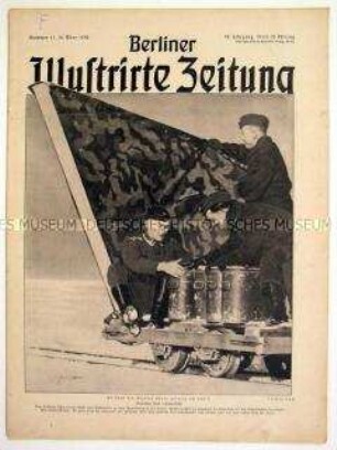 Wochenzeitschrift "Berliner Illustrirte Zeitung" u.a. über die Ausbildung von Piloten der deutschen Luftwaffe
