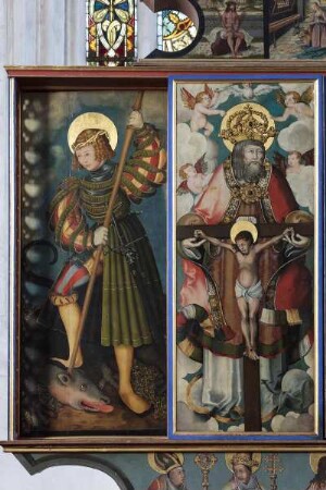 Flügelaltar — Altarflügel (Außenseite)