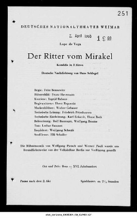 Der Ritter vom Mirakel