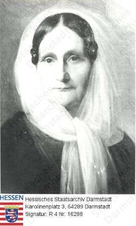 Minnigerode, Marianne geb. Zimmermann (1785-1860) / Porträt, Brustbild