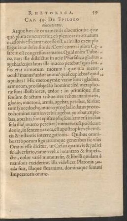 Cap. 39. De Epilogo elocutionis.