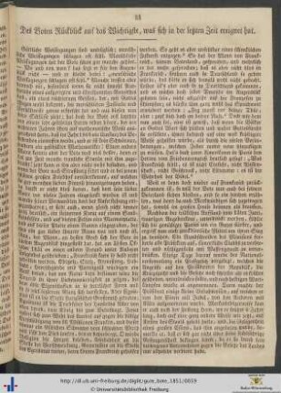 Des Boten Rückblick auf das Wichtigste, was sich in der letzten Zeit ereignet hat.