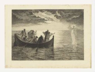 Christus geht auf dem Wasser