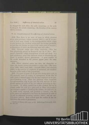 viii. Considerations of the sufficiency of chemical action.