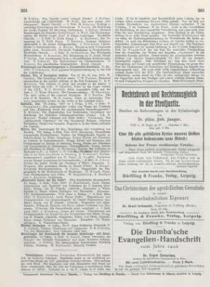 Verschiedenes