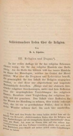 269-315 Schleiermachers Reden über die Religion : Schluss