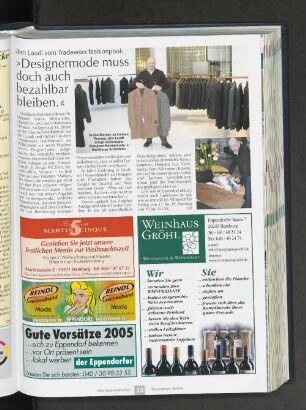 Jörn Laudi vom Tradeworx fashionpool: "Designermode muss doch auch bezahlbar bleiben."