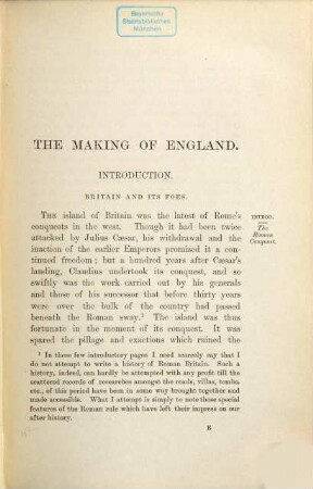 The making of England