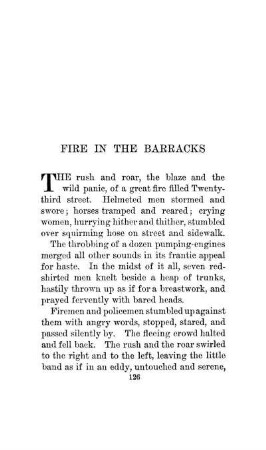 Fire In The Barracks