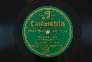Rigoletto : Introduzione e ballata / (Verdi)